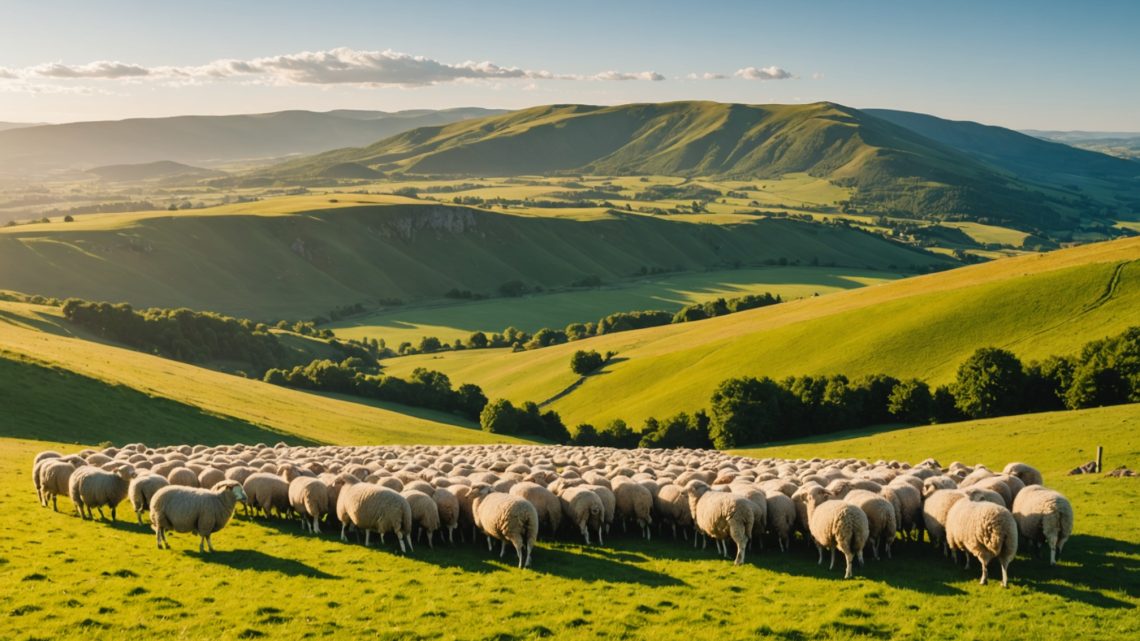 Chaîne des Puys : un troupeau de brebis ouvre sa transhumance au public en Auvergne