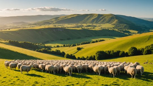 Chaîne des Puys : un troupeau de brebis ouvre sa transhumance au public en Auvergne